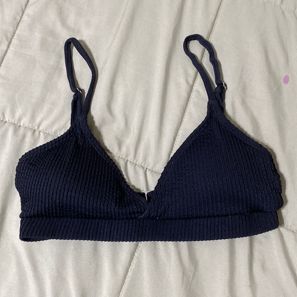 SHEIN Ribbed Bikini Top Size XS